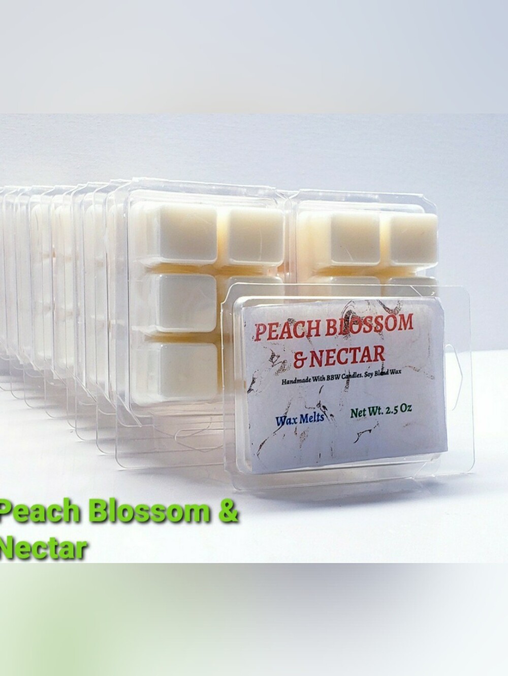 PEACH BLOSSOM & NECTAR  -Bath & Body Works Candle Wax Melts- $8 per pack